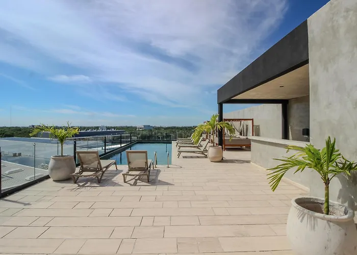 Luxury With Rooftop Pool And Gym In Location * Tulum