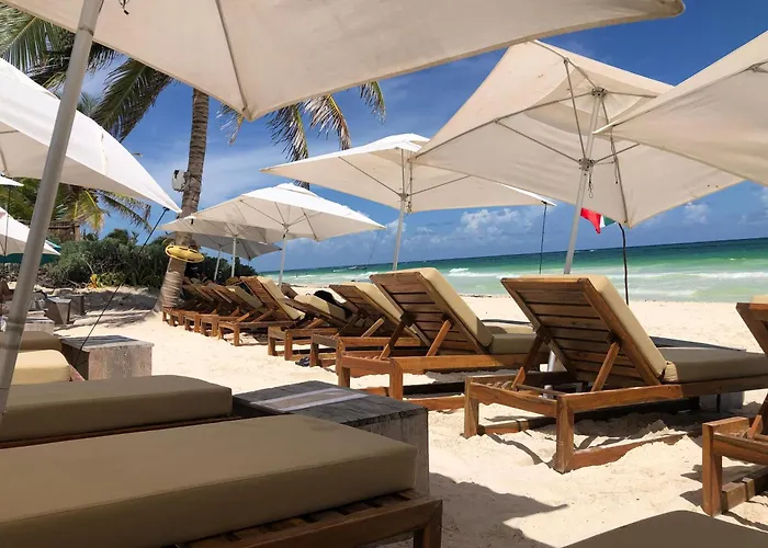 Luxury With Rooftop Pool And Gym In Location Apartamento Tulum